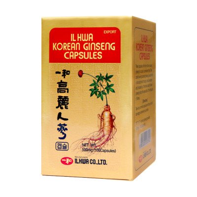 Raíz de ginseng 100 cápsulas